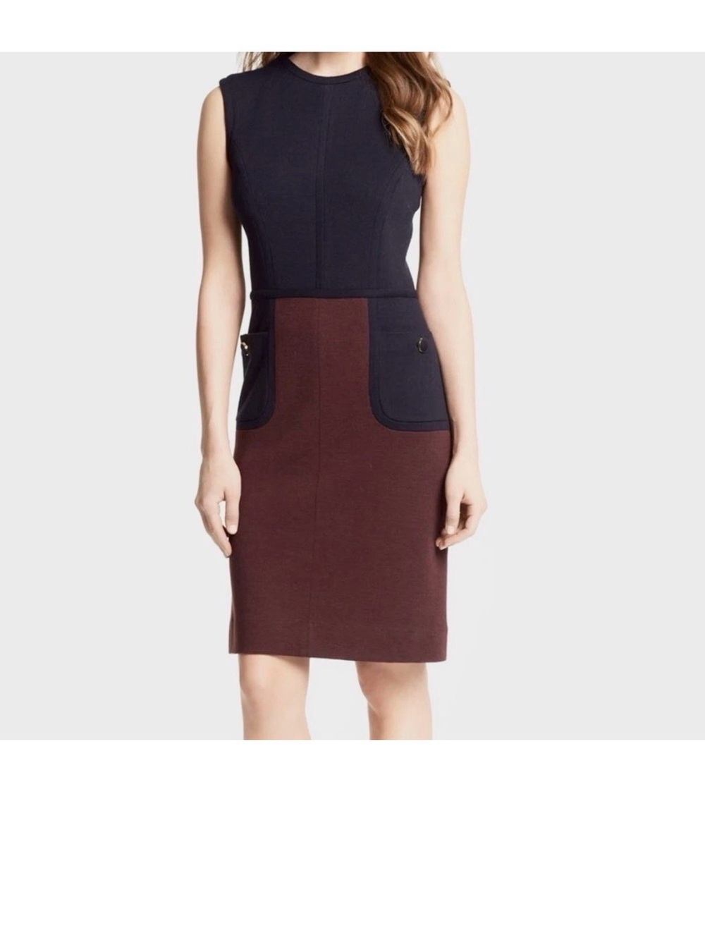 Tory Burch Brianna color block dress